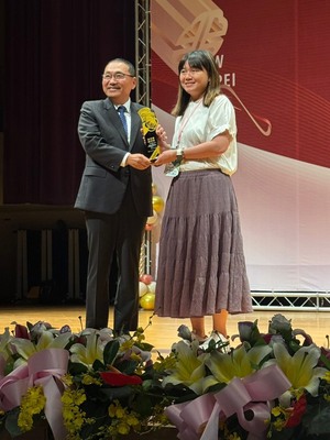 丁思與老師榮獲114年度新北市特殊優良教師圖片