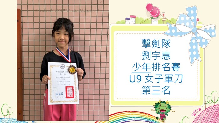 擊劍隊參加115年全國第一次少年擊劍錦標賽榮獲佳績
