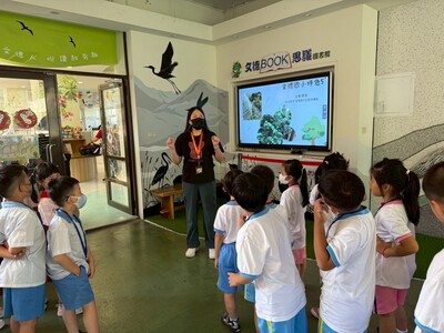 1年級學生圖書館入館訓練圖片